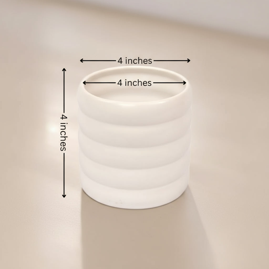 ROUND RIPPLE PLANTER